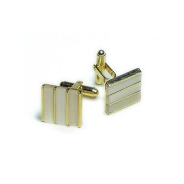 Bonaire Flag Gold-tone Cufflinks Money Clip Engraved Gift Set Bonaire Flag Gold-tone Cufflinks Money Clip Engraved Gift Set